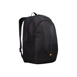 Case Logic Prevailer - Sac à dos pour ordinateur portable - 17.3" - noir, noir minuit (PREV217BLK/MID)_2